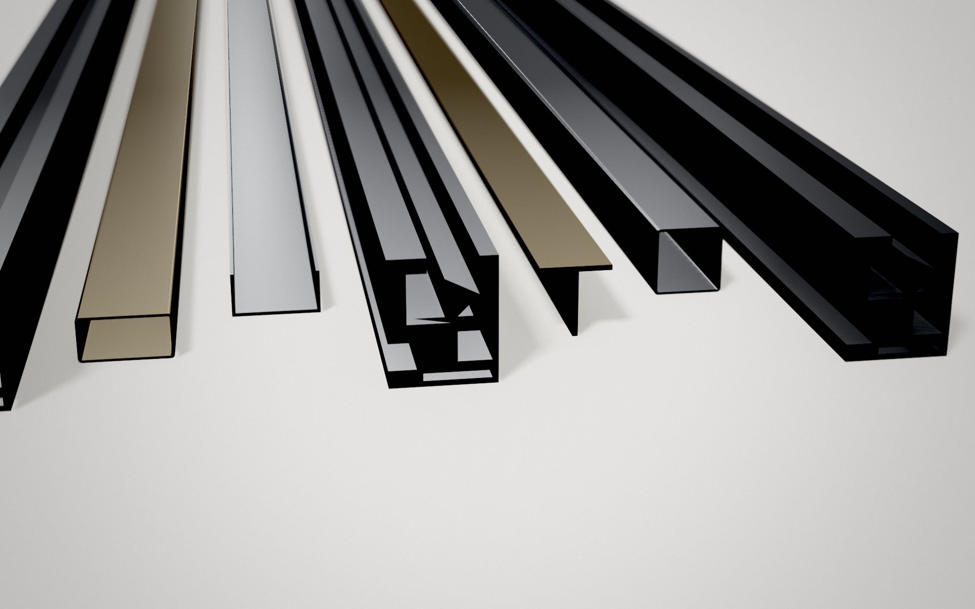 Visualisation 3D — Atelier aluminium