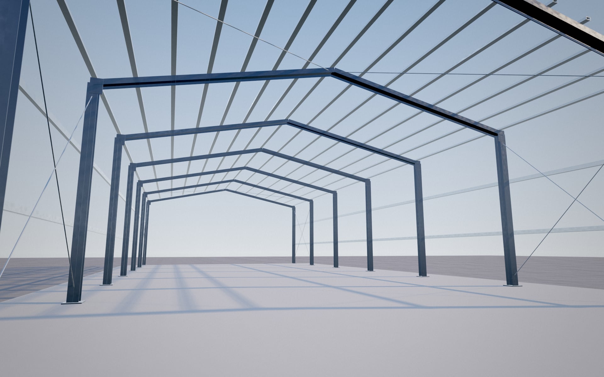 Visualisation 3D — Charpente