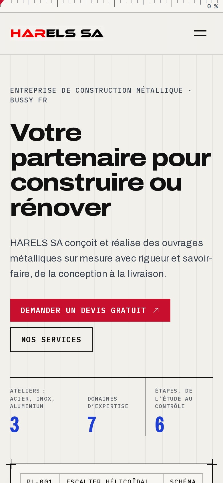 Direction Blueprint — sur mobile